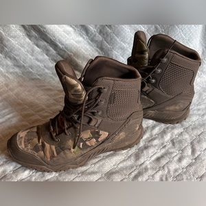 Under Armour UA Valsetz RTS 1.5 Boots Ridge Reaper Camo Brown Green Men Size 9
